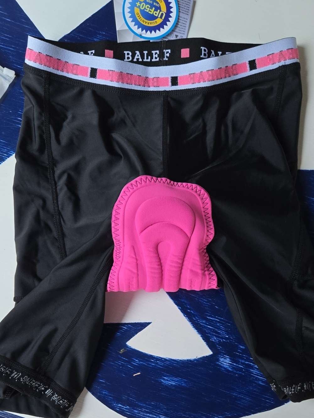 Baleaf Black Padded Biker Shorts Size Small - Picture 4 of 9
